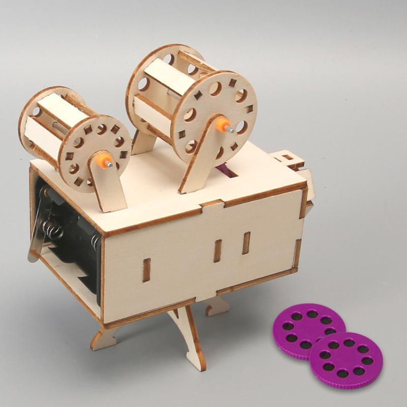 Wooden Film Projector DIY Buil - đánh giá và giá Kids Education Film