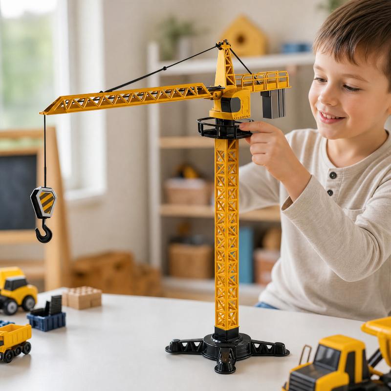 Tower Crane Toy Simulated Cons - đánh giá và giá Game Educational For Kids Free