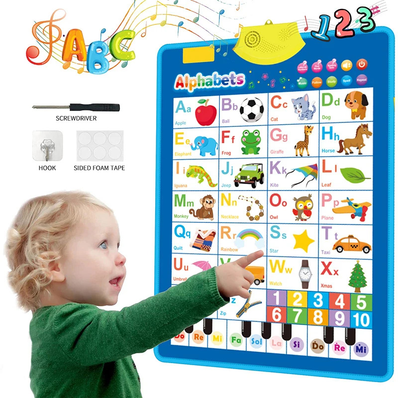Electronic English Alphabet Wa - đánh giá và giá Kids Education Charts