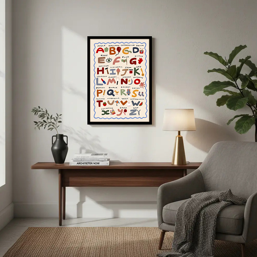 Kids Alphabet ABC Poster Carto - đánh giá và giá Kids Education Charts