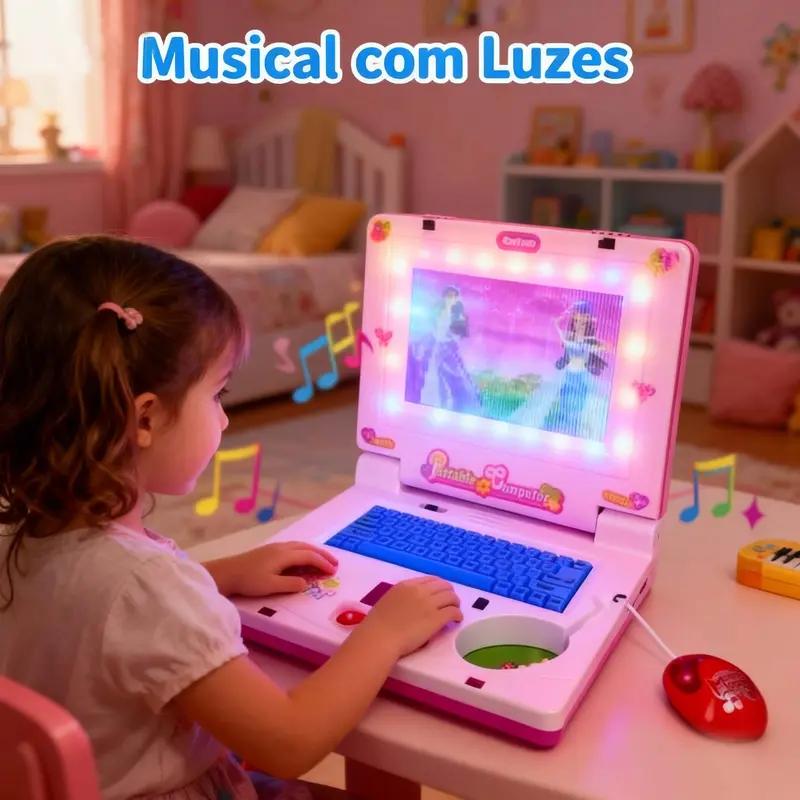 Mini Notebook Musical Toy Lapt - đánh giá và giá Kids Educational Workbooks